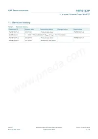 PMPB15XPZ Datasheet Page 12