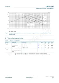 PMPB19XP Datasheet Page 4