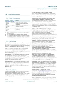 PMPB19XP Datasheet Page 12