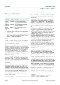 PMPB27EPAX Datasheet Page 13