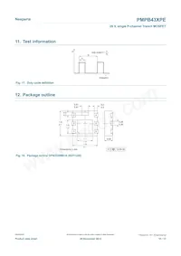 PMPB43XPE Datasheet Pagina 10