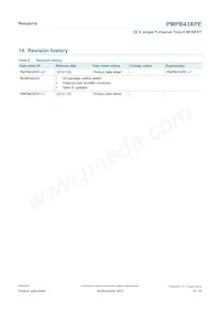 PMPB43XPE Datasheet Page 12