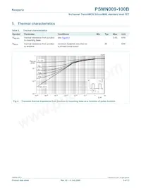 PSMN009-100B Datasheet Page 5