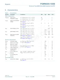 PSMN009-100B數據表 頁面 6
