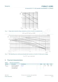 PSMN011-60MSX Datasheet Page 4