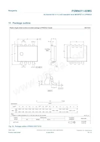 PSMN011-60MSX Datasheet Page 10
