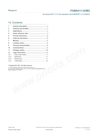 PSMN011-60MSX Datasheet Page 13