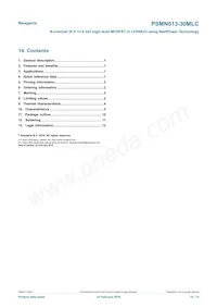 PSMN013-30MLC Datasheet Page 14