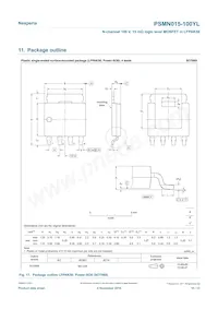 PSMN015-100YLX Datasheet Page 10