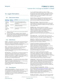 PSMN015-100YLX Datasheet Page 11