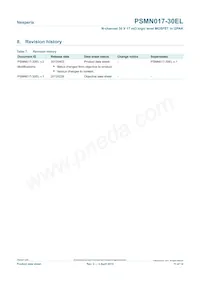 PSMN017-30EL Datasheet Page 11