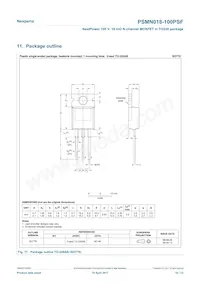 PSMN018-100PSFQ Datasheet Page 10