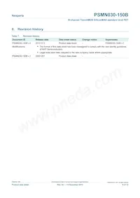 PSMN030-150B Datasheet Page 9