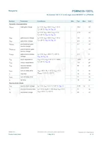 PSMN038-100YLX Datasheet Page 6