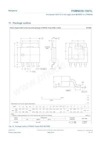 PSMN038-100YLX Datasheet Page 10
