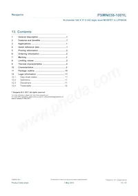 PSMN038-100YLX Datasheet Pagina 13