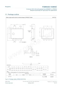 PSMN040-100MSEX Datasheet Page 10