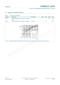 PSMN057-200P Datasheet Page 5