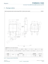 PSMN063-150D Datasheet Page 9