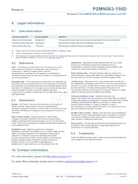 PSMN063-150D Datasheet Page 11