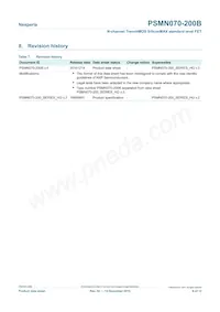 PSMN070-200B Datasheet Page 9