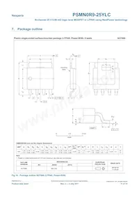 PSMN0R9-25YLC Datasheet Page 11