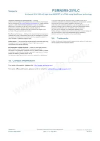 PSMN0R9-25YLC Datasheet Page 14