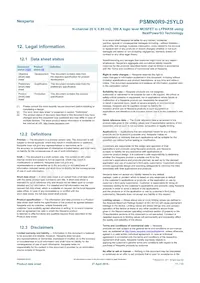 PSMN0R9-25YLDX數據表 頁面 11