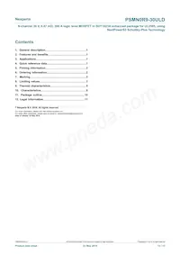 PSMN0R9-30ULDX Datasheet Page 13