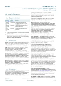 PSMN1R0-30YLDX數據表 頁面 11