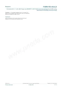 PSMN1R0-40ULDX Datasheet Page 12