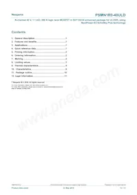 PSMN1R0-40ULDX Datasheet Pagina 13