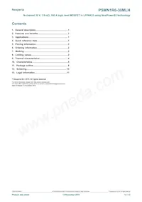 PSMN1R6-30MLHX Datasheet Page 12