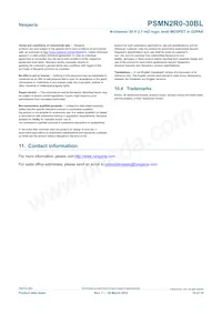 PSMN2R0-30BL Datasheet Pagina 14