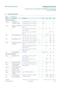 PSMN2R0-60PSRQ Datasheet Page 6