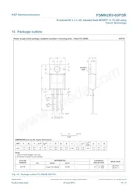 PSMN2R0-60PSRQ Datasheet Pagina 11