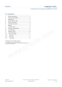 PSMN2R1-40PLQ Datasheet Page 13