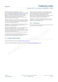 PSMN2R2-40BS Datasheet Page 14