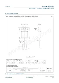 PSMN2R5-60PLQ Datasheet Page 10