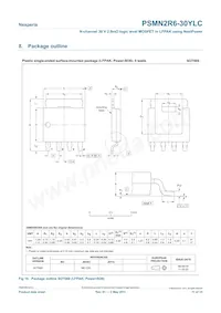 PSMN2R6-30YLC Datasheet Page 11