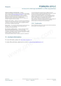 PSMN2R6-30YLC Datasheet Page 14