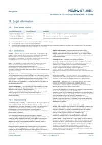 PSMN2R7-30BL Datasheet Page 13