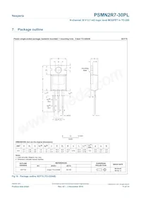 PSMN2R7-30PL Datasheet Page 11