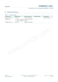 PSMN2R7-30PL Datasheet Page 12