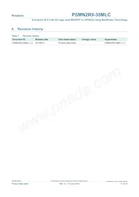 PSMN2R9-30MLC Datasheet Pagina 11