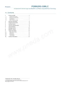 PSMN2R9-30MLC Datasheet Page 14