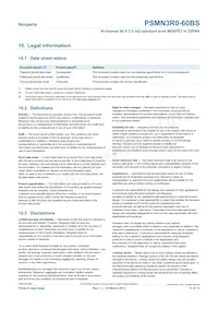 PSMN3R0-60BS Datasheet Page 13