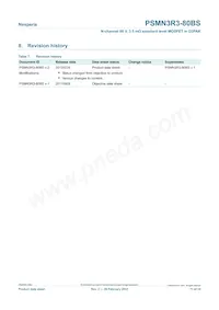 PSMN3R3-80BS Datasheet Page 11