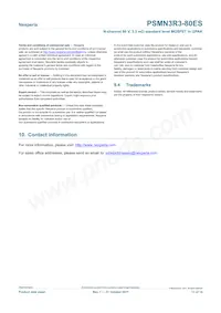 PSMN3R3-80ES Datasheet Page 13