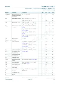 PSMN3R5-25MLDX 데이터 시트 페이지 6